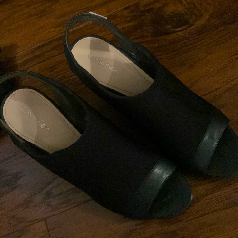 Dark blue calvin klein heels
